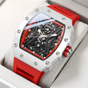 Onola Tonneau Skeleton Mechanical Watch
