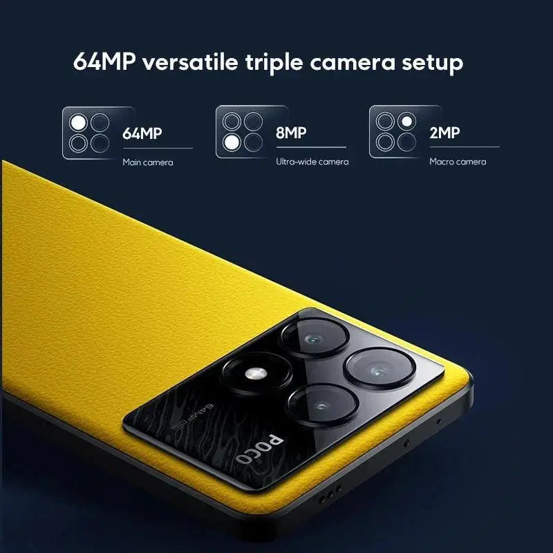 POCO X6 Pro 5G Smartphone With 6.67 AMOLED Display