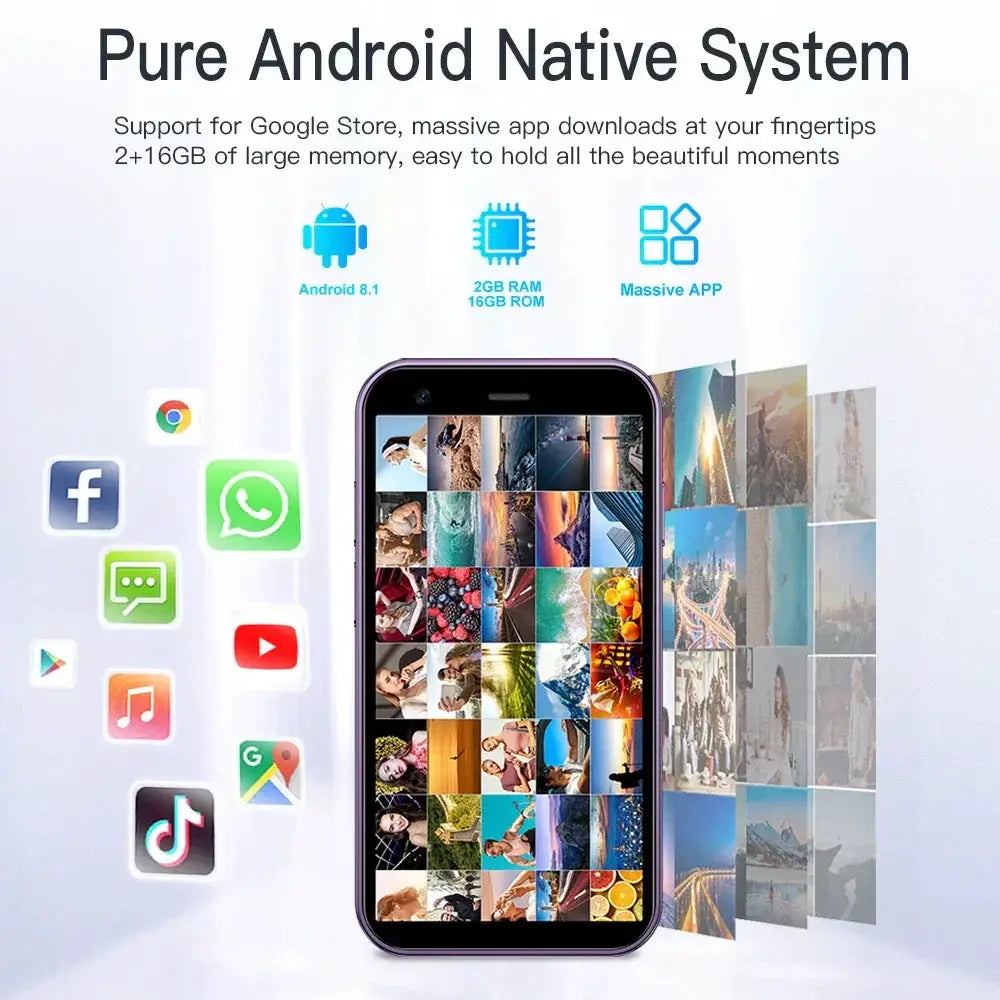 Servo 15SE Mini Smartphone Ultra Compact Dual SIM 3G 2023
