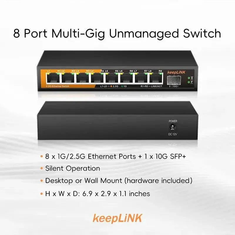 KeepLink Multi Gigabit Ethernet Switch for Fast Networking
