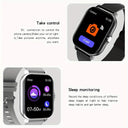 Stylish Bluetooth Fitness Tracker with Health Monitoring Smartwatch
