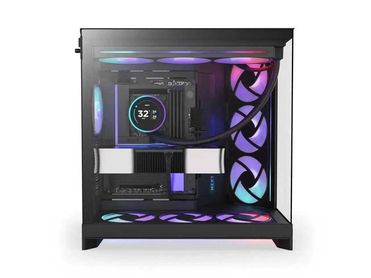 Nzxt Midtower Atx Black Pc Build Case — product view 3