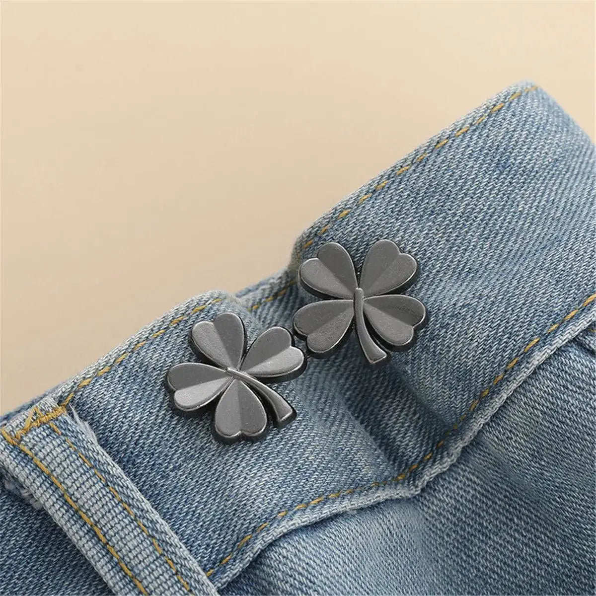 Bowknot Button Adjuster Waistband Tightener For Pants