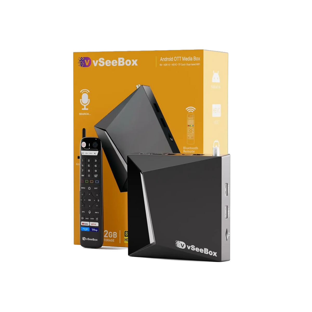 VSeeBox V6 Pro Android Streaming Box — product view 6