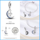 Sterling Silver Sparkling Zircon Star