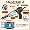 Compact Abs Wireless Car Vacuum