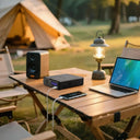 ALLPOWERS 200W Solar Powerbank 154Wh 41600mAh Portable Powerstation Emergency Backup Power with Wireless Charging for Camping RV