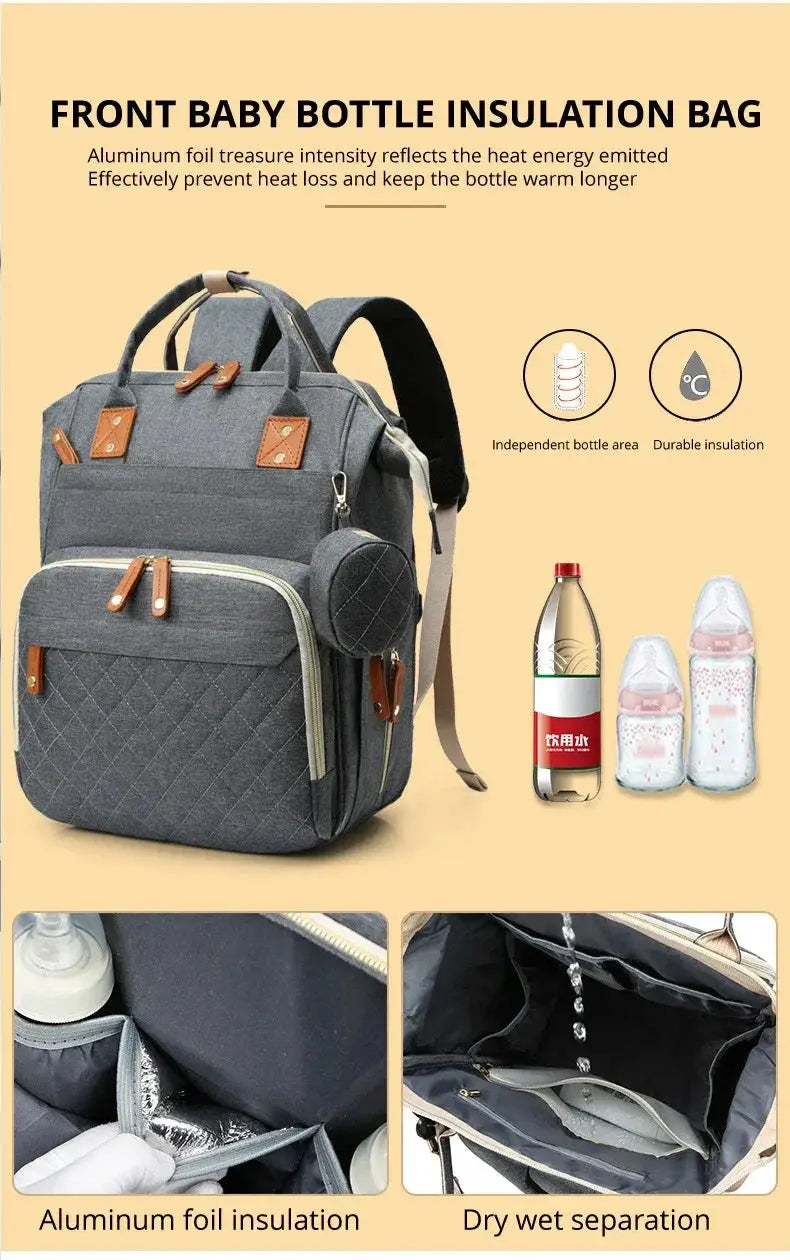 Waterproof Diaper Backpack for Parents — product view 17