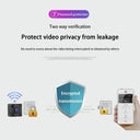 Lenovo Camera Mini Wireless Wifi Home Connected Mobile Remote Hd Motion Detection Long Battery Life Monitor Camcorders Home 