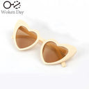 Kids Cartoon Heart Sunflower UV400 Sunglasses Fun Round Glasses