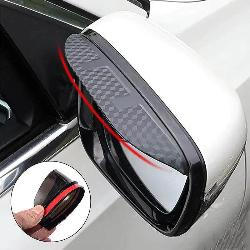 Car Rearview Mirror Rain Shield Set For Safer Driving