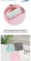 Coral Velvet Quick Dry Kids Bath Towel