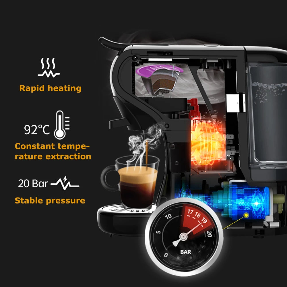 HiBREW in Multiple Capsule Coffee Maker Full Automatic With Hot — product view 3