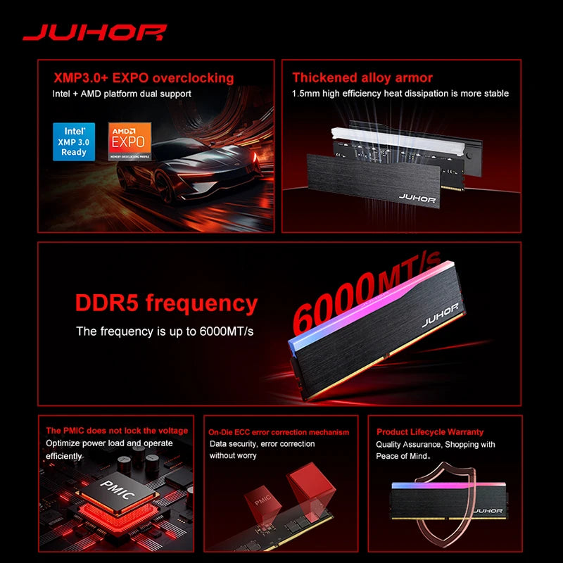 Juhor Rgb Desktop Memory Ram