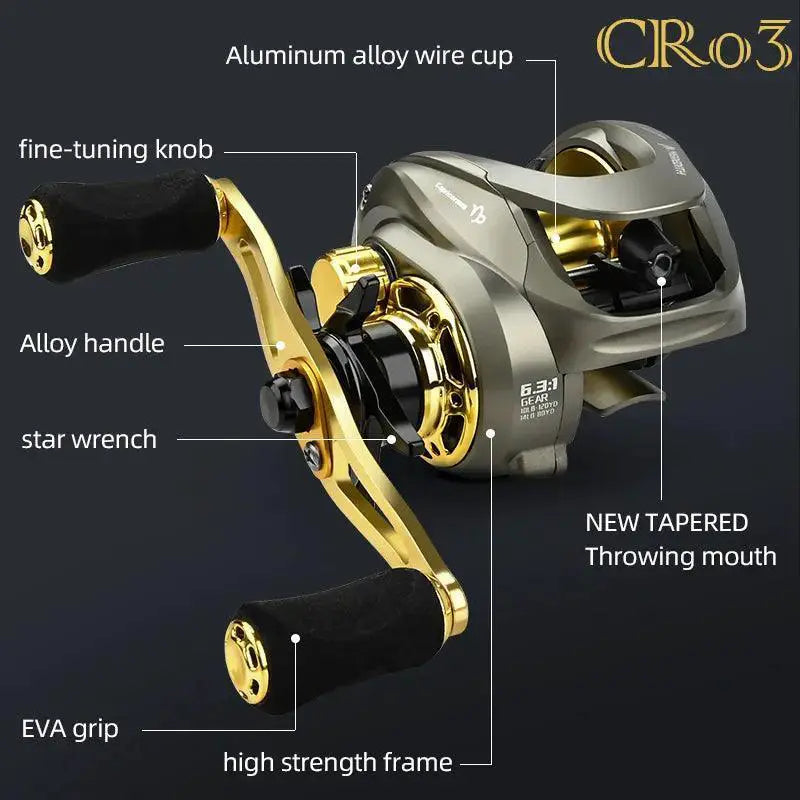 Ultimate Ultralight Baitcasting Reel High Performance Gear