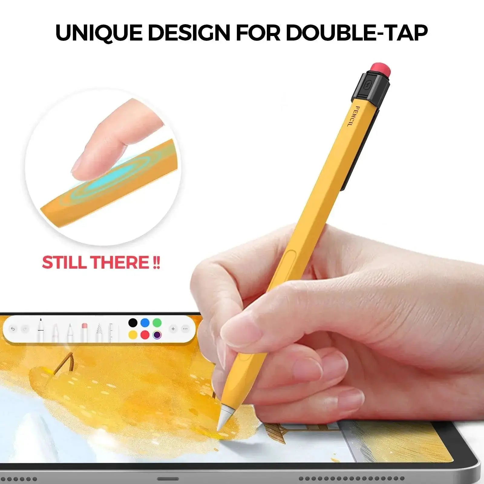 Apple Pencil Silicone Case For Enhanced Protection And Style