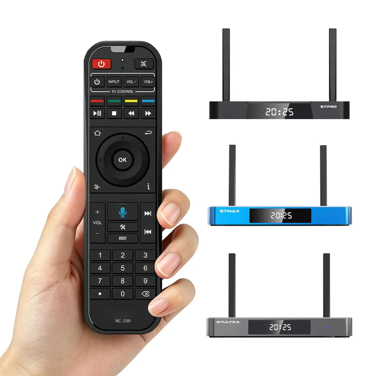 2026 SuperBox S7 Max/S7 Ultra/S7 Pro Android TV Box 6K Streaming Media Player with AI Voice Control - Same Day Shipping