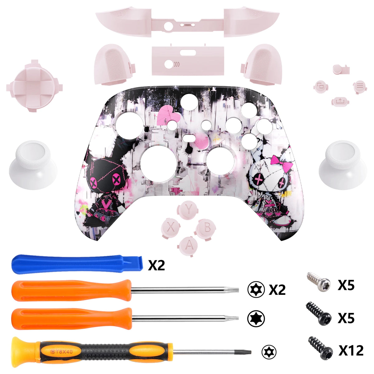 eXtremeRate Soft Touch Grip Shell
