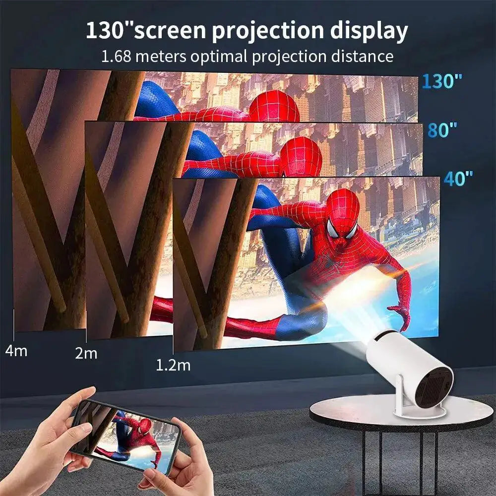 Smart Wireless Projector For Ultimate Home Cinema Experience
