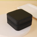 Jewelry Storage Box: Travel Organizer Leather Case