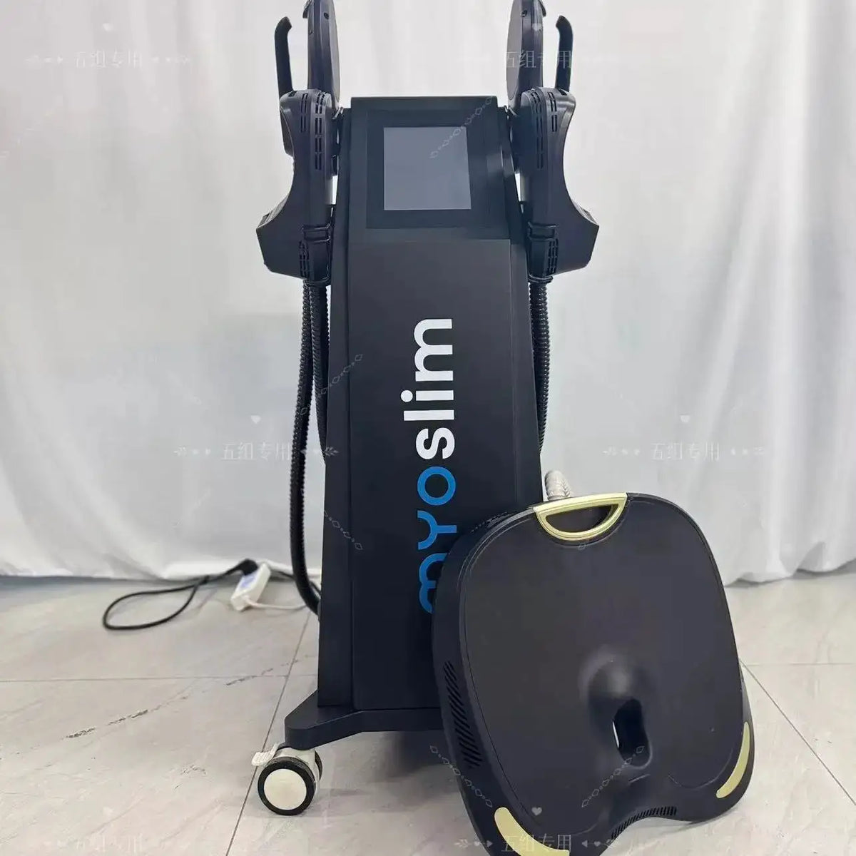 EMS Body Sculpting Machine MYOslim Muscle Building Fat Burning Abdominal Sculpting 15T 6500W Weight Lose Machine