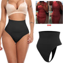 High Waist Thong Shaper for Tummy Control and Comfort