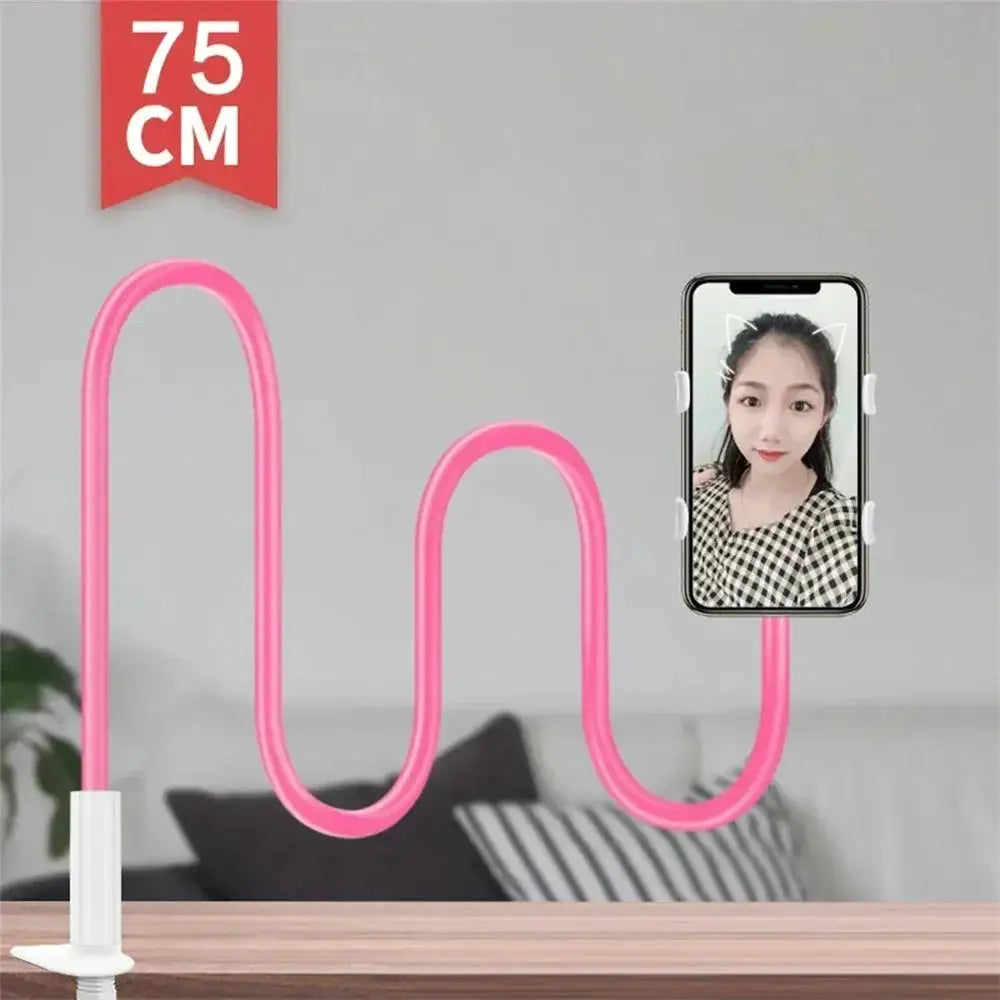 360 Clip Mobile Phone Holder Stand Portable Flexible Lazy Bed Desktop Bracket Desk Mount Stand Base For iPhone Samsung Xiaomi