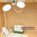 Versatile Rechargeable LED Desk Lamp with Clip Brighten Space