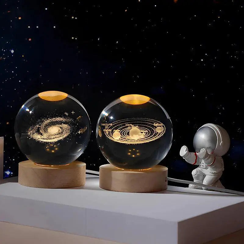 Galactic Solar System 3D LED Night Light USB Lamp For Kids