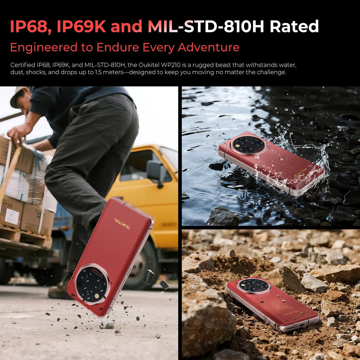 Oukitel Rugged Smartphone — product view 6