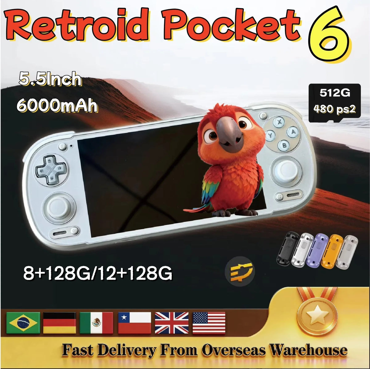 Retroid Pocket 6 Android Console