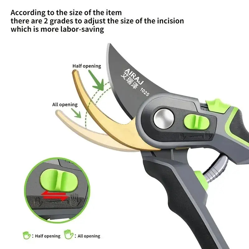 Airaj Industrial Pruning Shears Labor Saving Tools
