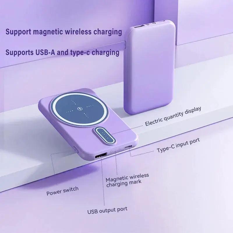 Magnetic Wireless Power Bank Portable Charging Solution