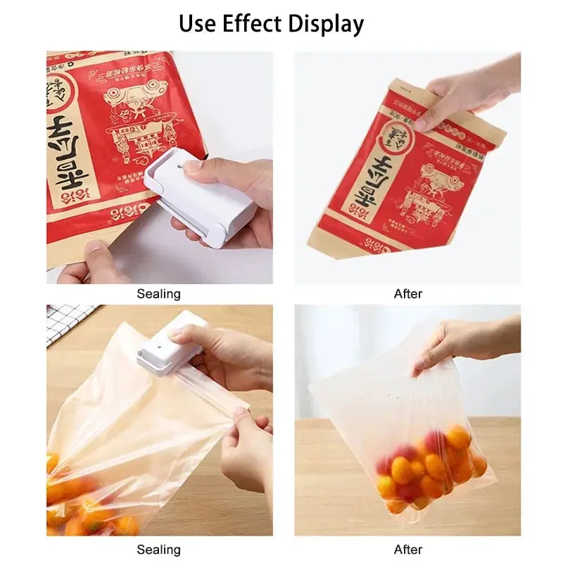 Mini Heat Bag Sealing Machine Portable Bag Sealer Bags - OurLum.com