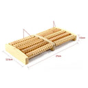 Massage Reflexology Natural Wooden Foot Roller Wood Care Relax Relief Massager Spa Gift Anti Cellulite Foot Massager Care