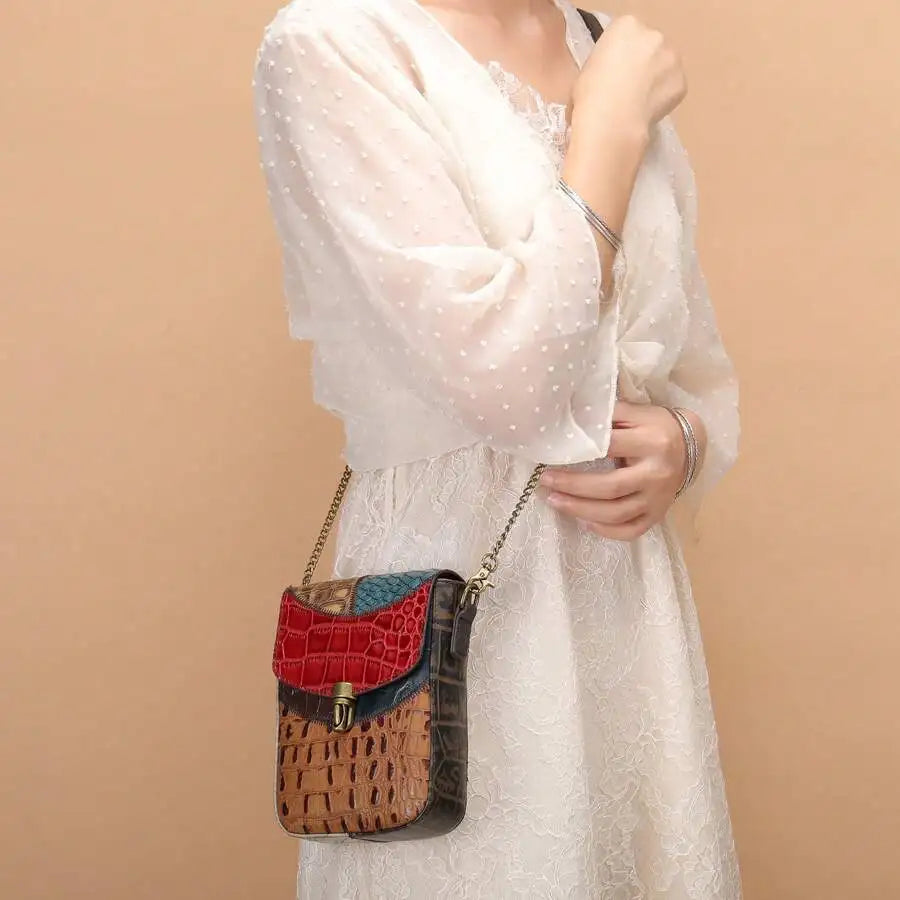 Genuine Leather Bag Female Niche
