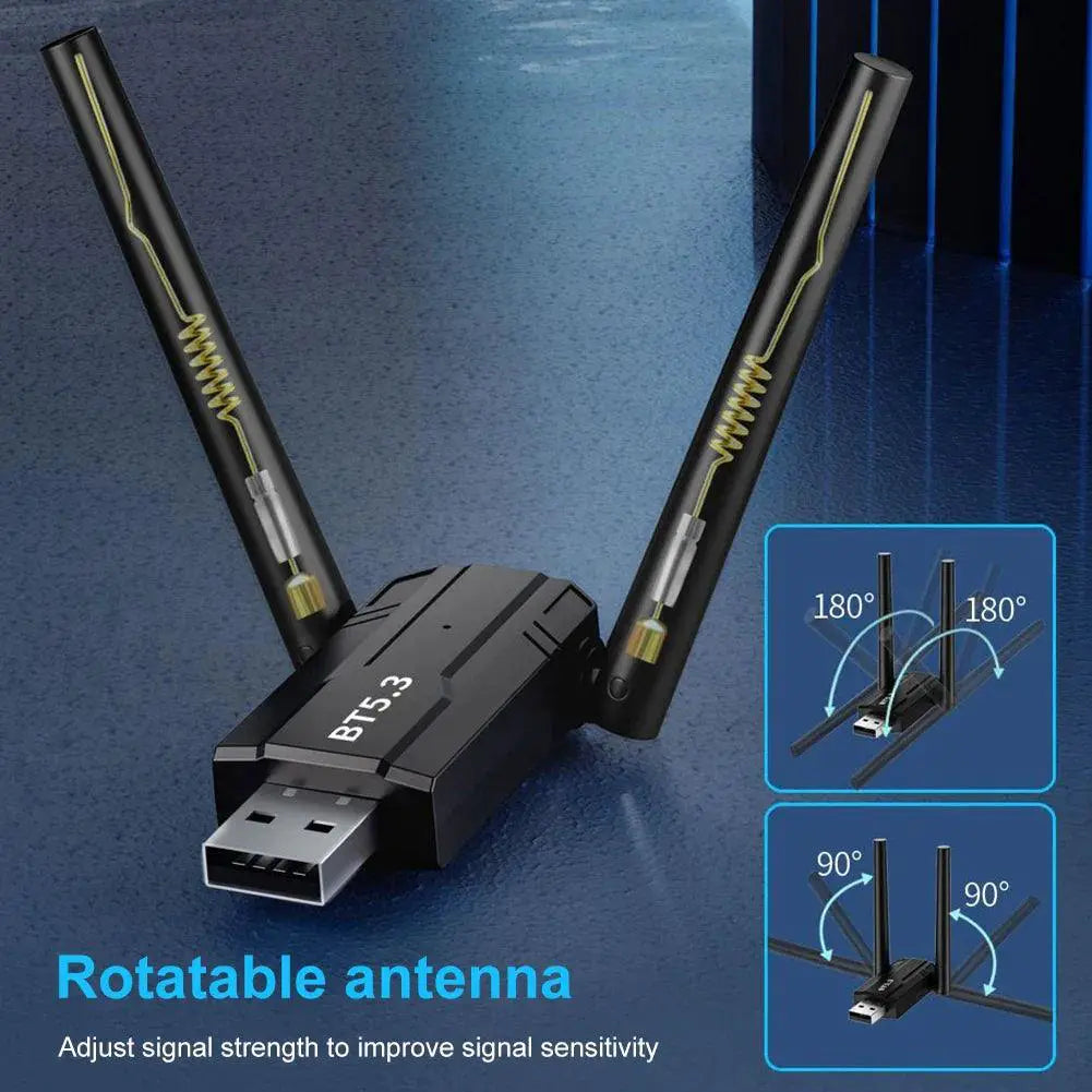 Bluetooth Adapter for PC Easy Plug and Play Connectivity