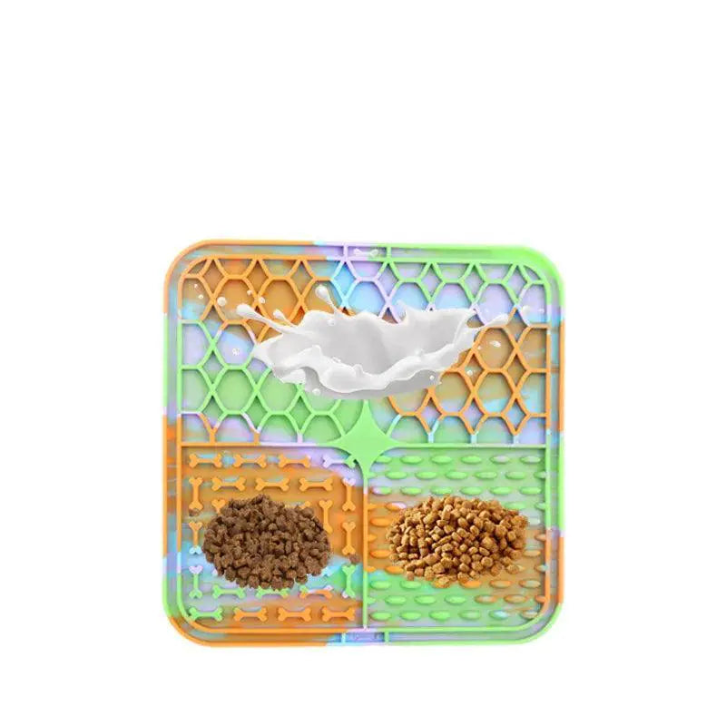 Silicone Slow Feeder Lick Mat for Dogs and Puppies
