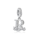 Sterling Silver Charm Star Letters