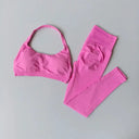 Seamless Yoga Set Women Breathable High Waist