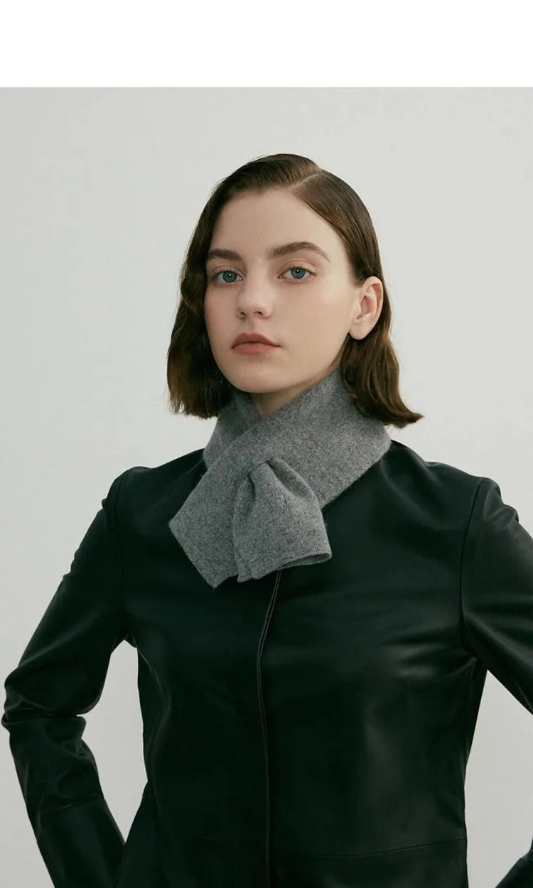 Wool Thermal Knit Winter Scarf