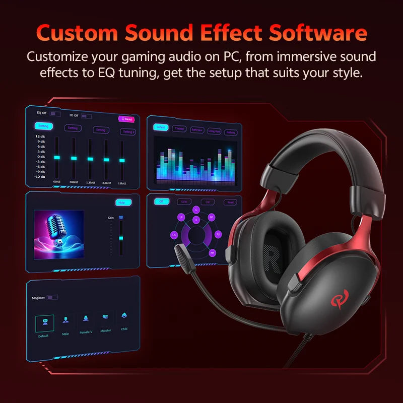QCY VN200 Pro Wired Gaming