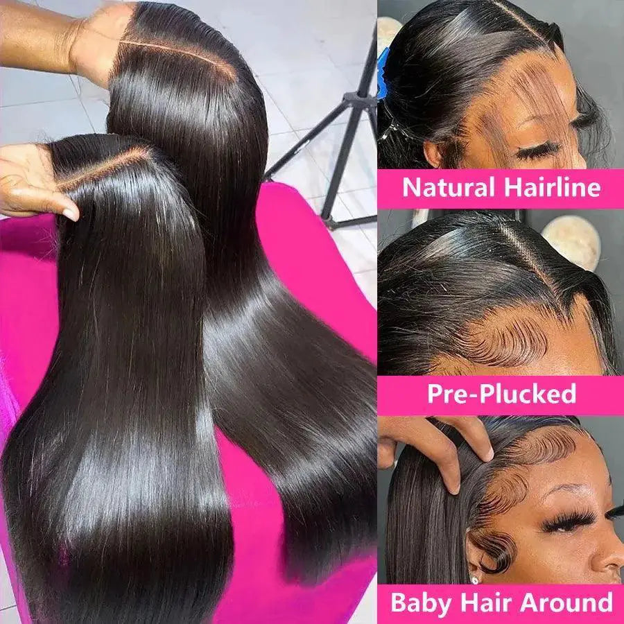 Luxury Remy Peruvian HD Lace Front Wig Effortless Elegance
