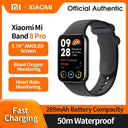 Mi Band Pro GPS Blood Oxygen Fitness Tracker AMOLED Screen