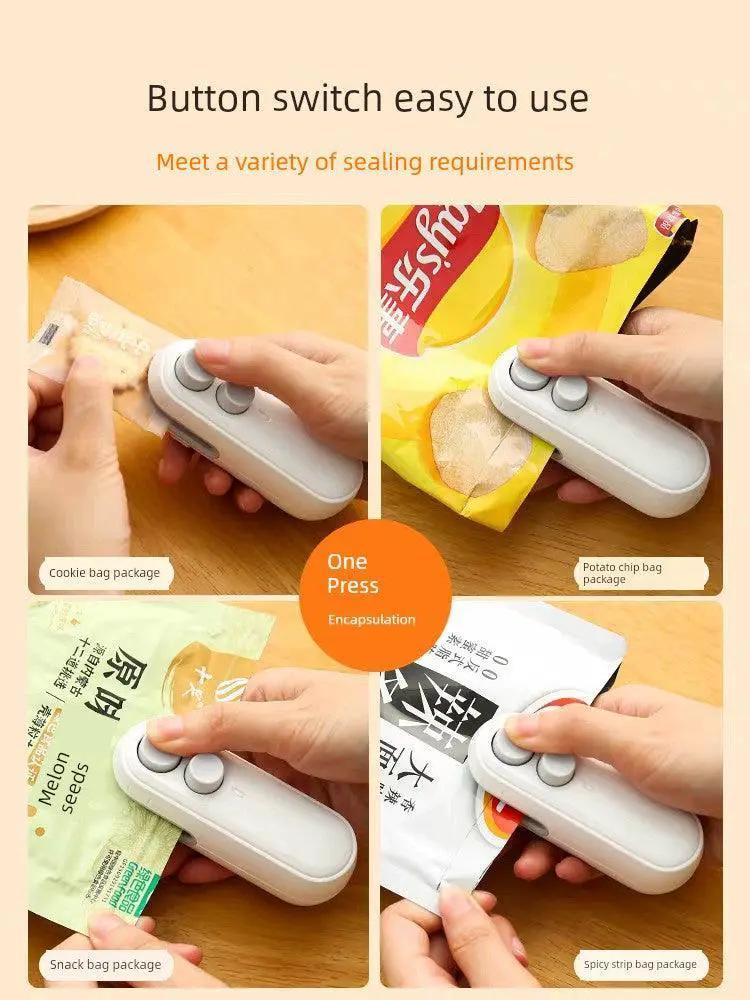 Portable Mini Plastic Bag Sealing Machine For Food Storage