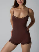Smooth Shapewear Lace Bodysuit for Women