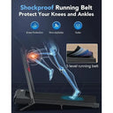 Under Desk Walking Pad Treadmill Incline Kinomap For Office