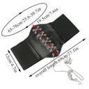 Butterfly Chain Corset Wide Belts PU Leather Slimming Girdle