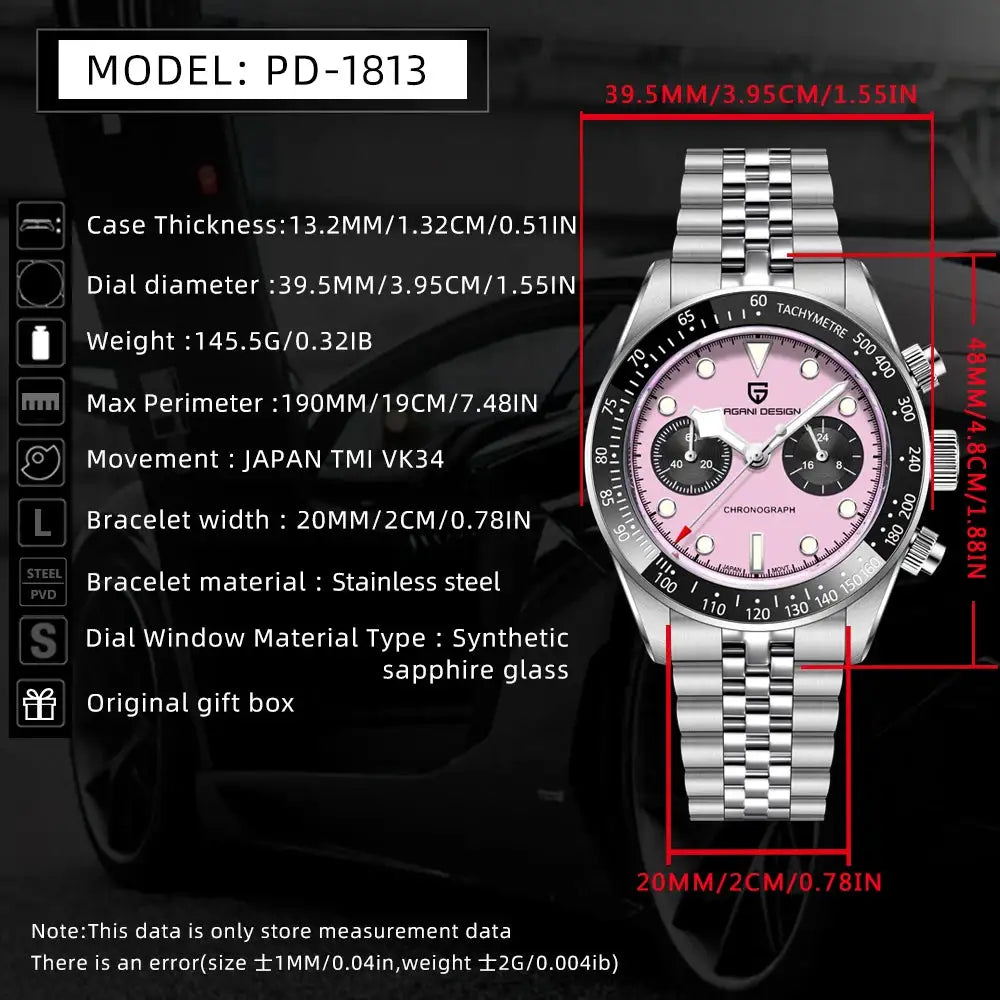Pagani Design Panda Chronograph Watch — product image 8