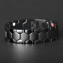 Zinc Alloy Magnetic Detox Bracelet for Men Lymph Drainage